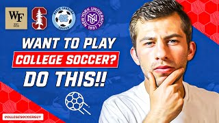 EP 33. The Ultimate Guide to Joining College Soccer: Steps and Tips