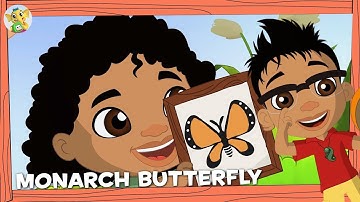 Monarch Butterfly Life Cycle 🐛🦋 | DARWIN & NEWTS Learn About Nature! | 🔬 Science for Kids |