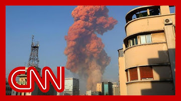Video shows huge explosion rocking central Beirut