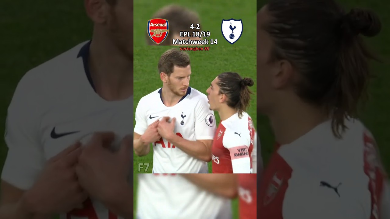 Arsenal vs Tottenham EPL 18/19 🔥