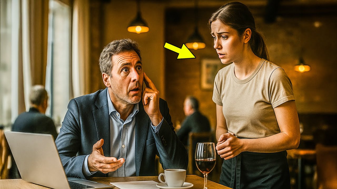 EL DUEÑO DE LA EMPRESA PEDÍA CONSEJO A LA MESERA EN BROMA… HASTA QUE SU RESPUESTA LO DEJÓ EN SHOCK!