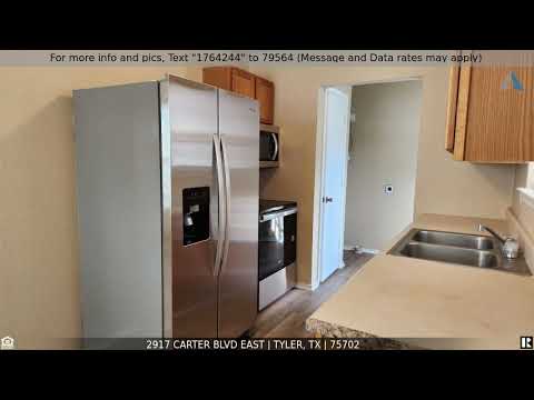2917 Carter Blvd East, Tyler, TX home video tour