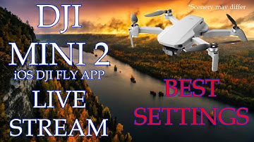 DJI Fly app v1.4.12 iOS Live Streaming | Best Settings | Audio Fix 👍
