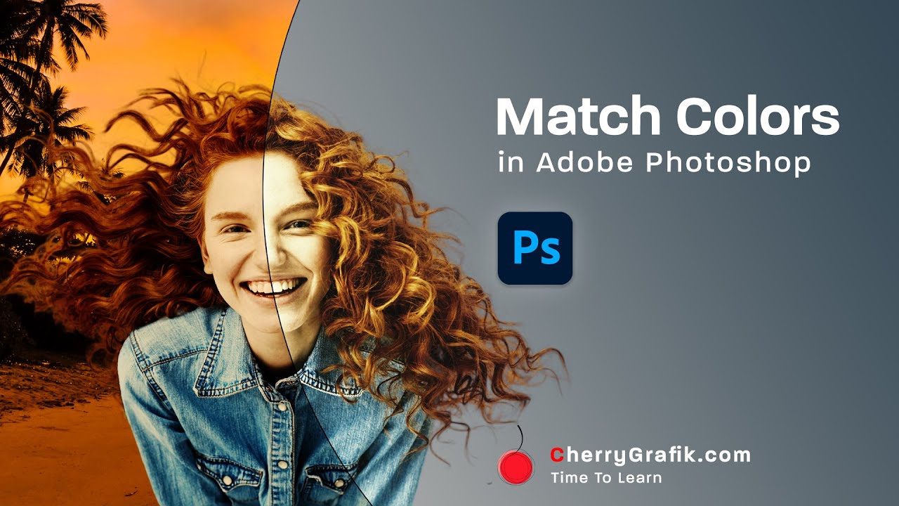 photoshop match color between images