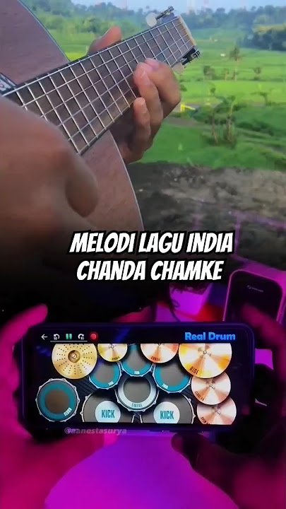 Chanda Chamke Gitar X Real Drum Cover