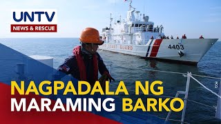 Dagdag na barko ng PH Navy at PCG, ipinadala sa West Philippine Sea sa gitna ng Chinese ‘swarming’