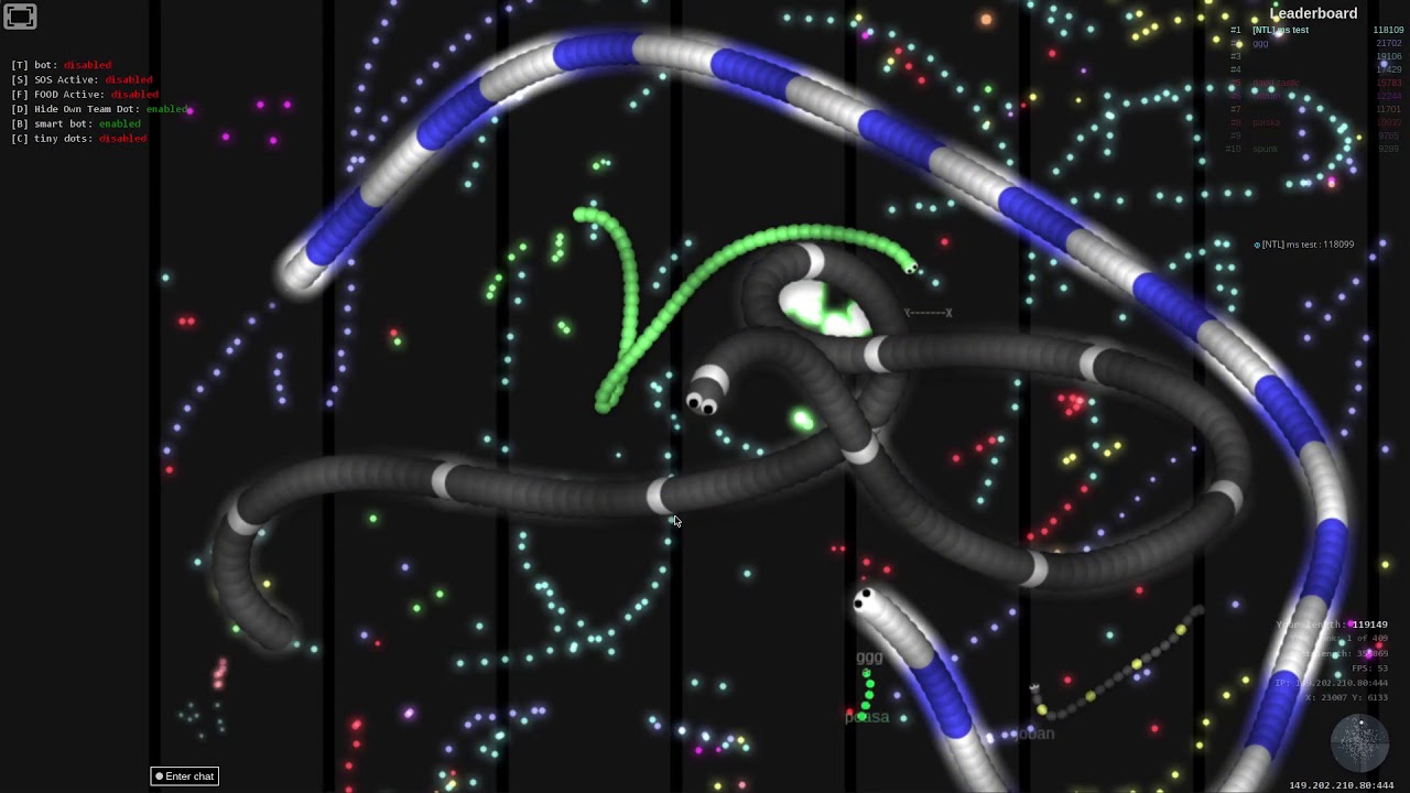 Team Play Mod - Slither.io