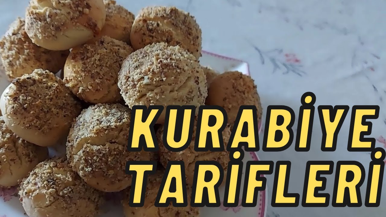 KURABİYE TARİFLERİ ! KURABİYE ÇEŞİTLERİ ! KURABİYE TARİFLERİ KOLAY ! ÇATLAYAN 5 DAKİKA KURABİYESİ !