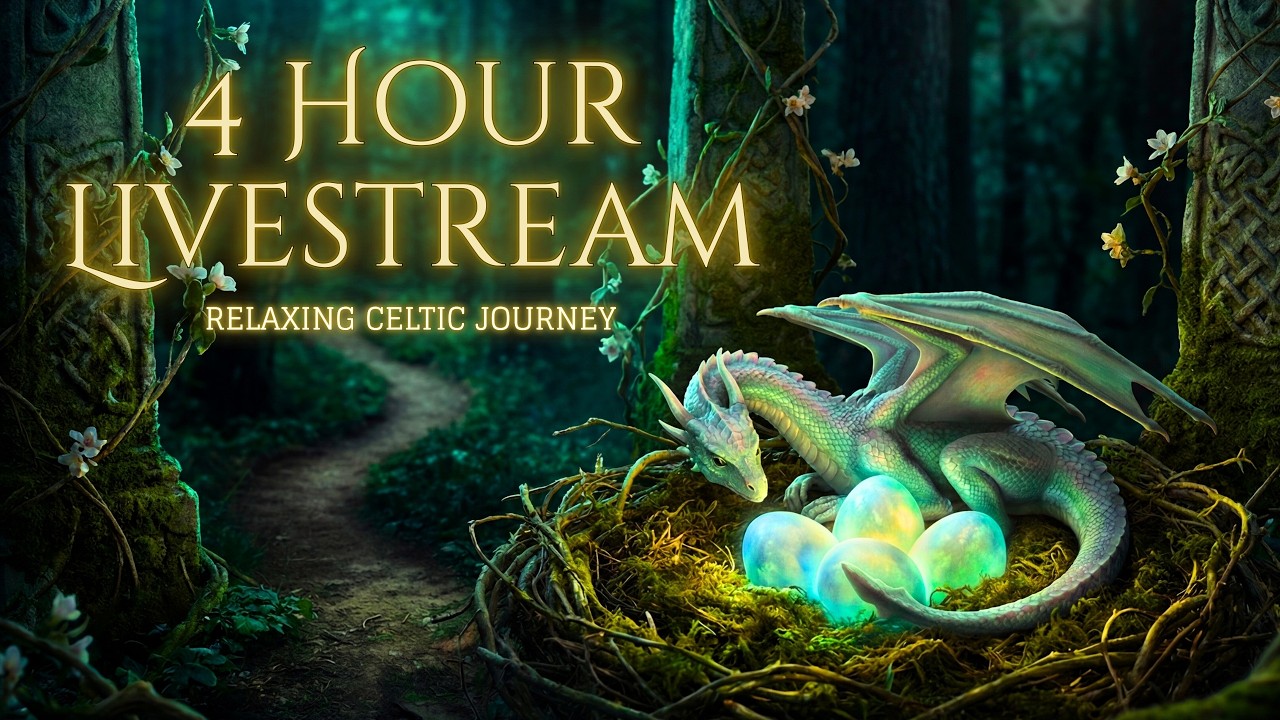 12 Hours of Mellow Medieval Celtic Music & Spring Fantasy Ambience for Study, Sleep & Good Vibes