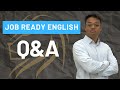 Welcome to job ready english