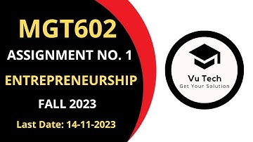MGT602 ASSIGNMENT 1 SOLUTION FALL 2023 | MGT602 ASSIGNMENT 1 SOLUTION 2023| MGT602 ASSIGNMENT 1 2023