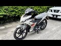 Yamaha y135lc fi v8 2023  pearl white walkaround