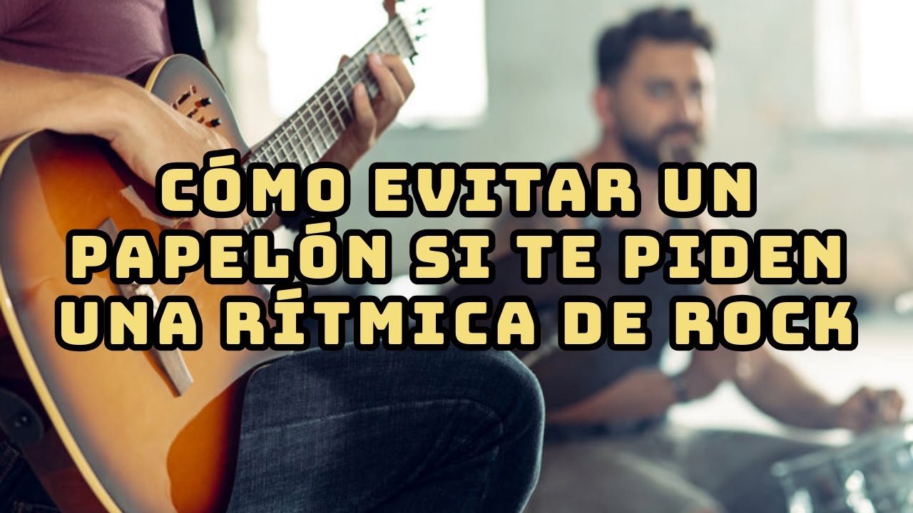Qué hacer cuando te piden un acompañamiento de rock! 💪 - YouTube