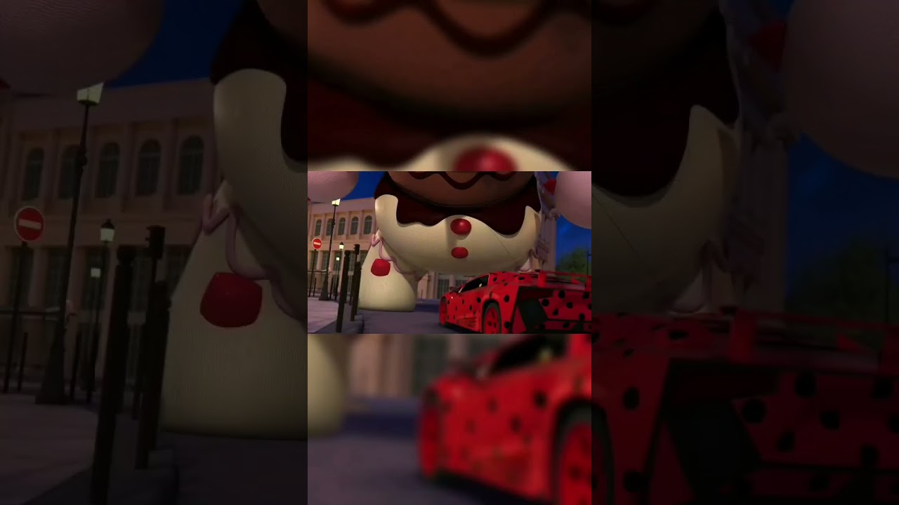 Miraculous Ladynoir driving 🚘