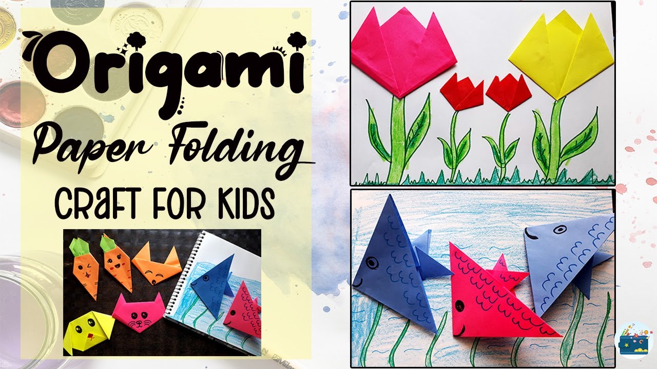 Origami Paper Folding Craft for Kids || DIY Paper Craft || Activity of ...