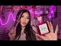 Asmr  valentines day spa treatment  personal attention kisses face touching