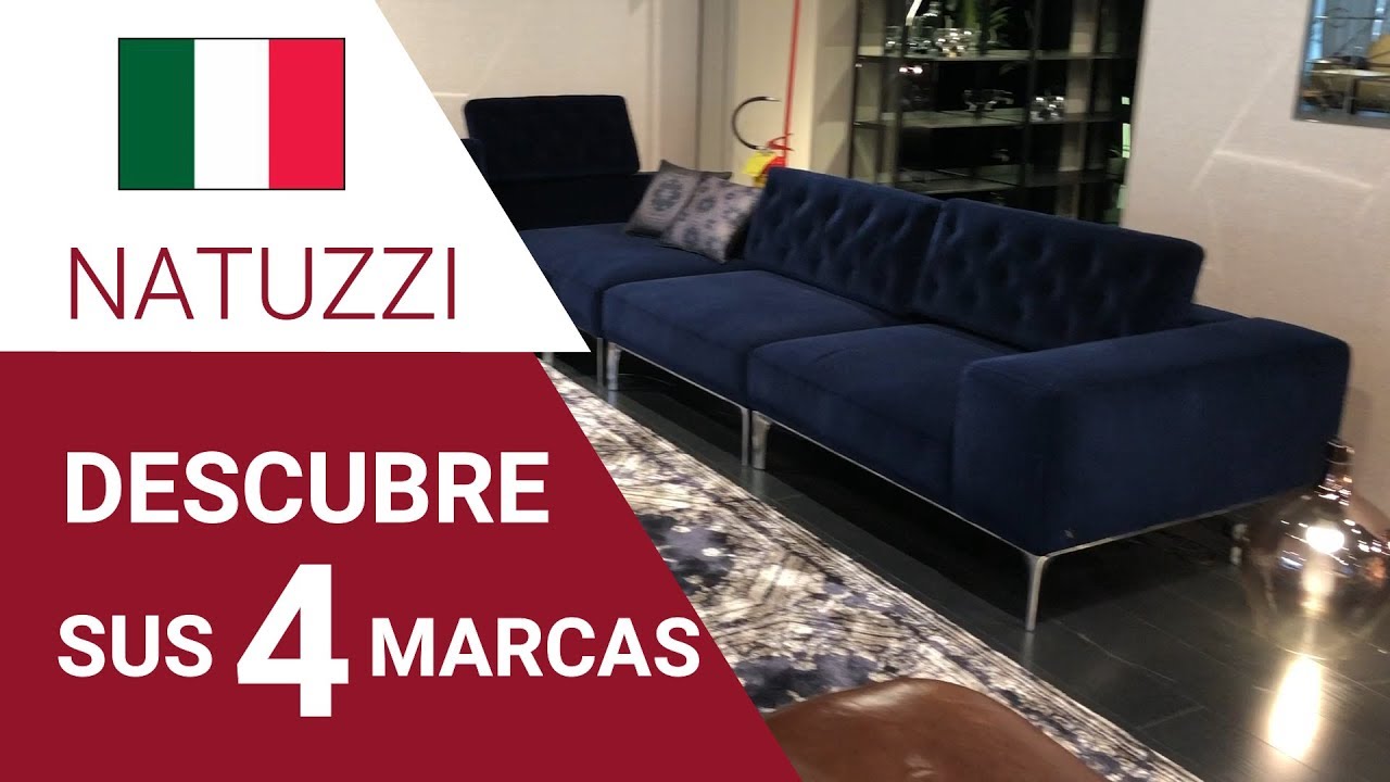 🤩 NATUZZI y sus 4 MARCAS !! 👉🏻 Natuzzi Italia, Natuzzi Editions