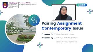 HRM549 PAIRING ASSIGNMENT VIDEO (COTEMPORARY ISSUE)