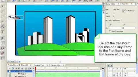 Toon Boom Tutorial - Peg and Motion Path animation