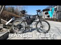 1000W DIY eBike Build - Pure Electric Range Test