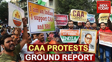 Mumbai Witness Pro & Anti CAA Protests Simultaneously; Protesters Detained Outside UP Bhawan