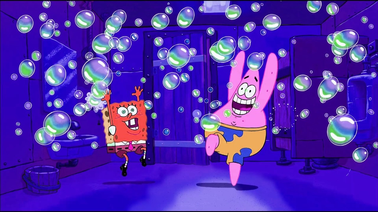 SpongeBob Movie - BUBBLE MADNESS with SpongeBob & Patrick!!!(Sponsored by: Gamavision Csupo Effects)
