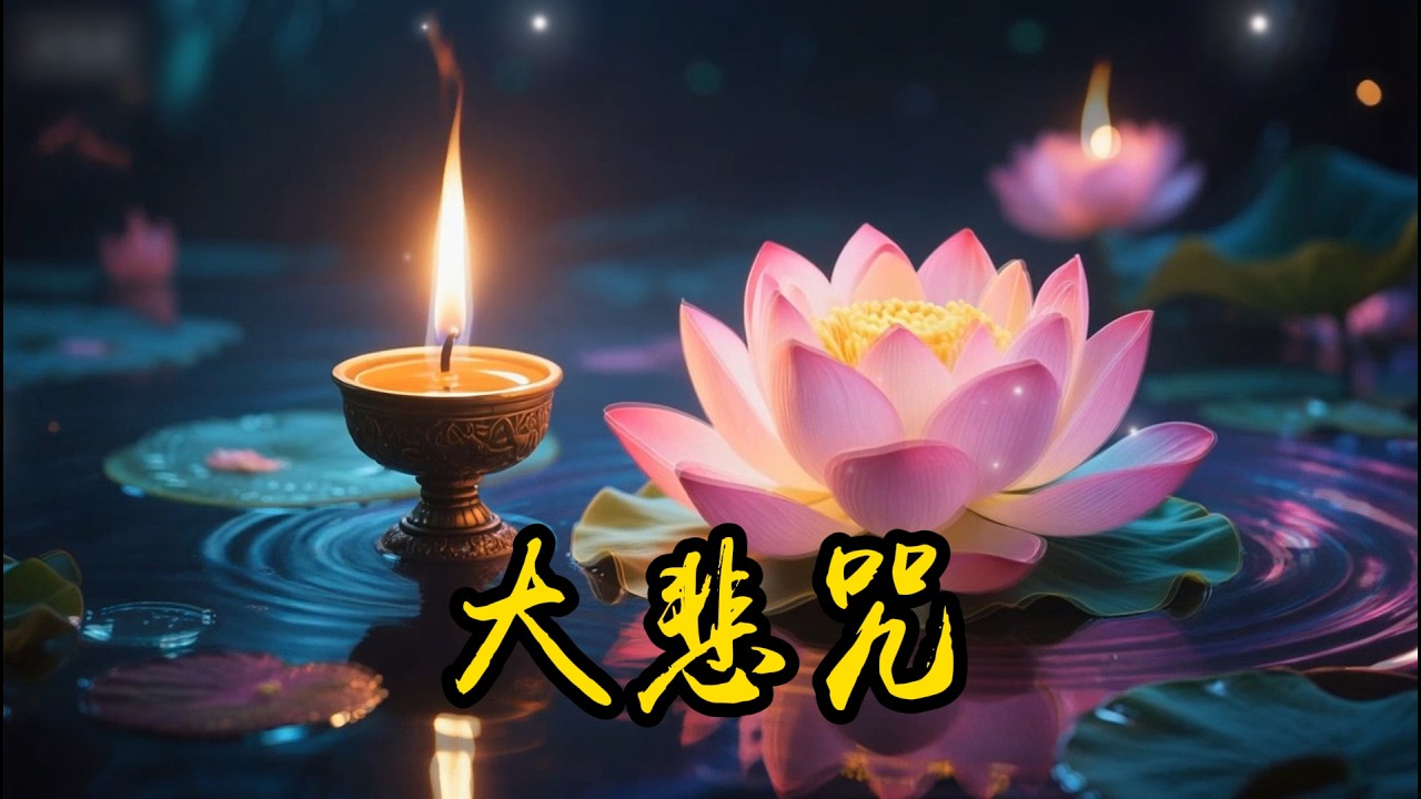 大悲咒 1小時 完整版 | 天籟佛音 靜心冥想 消業障  #大悲咒 #relaxing #放松 #冥想 #睡眠 #佛教音乐