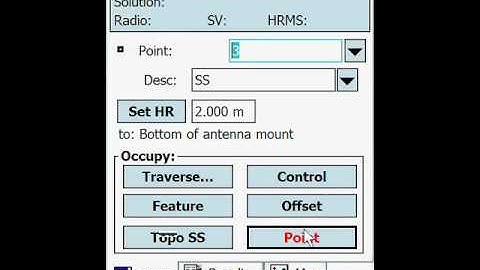 Survey Pro- Start Survey using GPRS connecting to an Internet base station