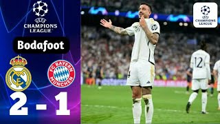 Résumé Real Madrid vs Bayern Muchen (2-1) 2024| Moments forts