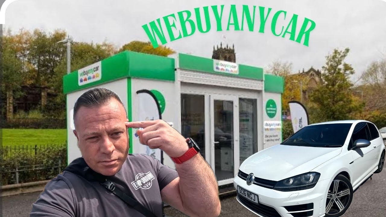 TAKING MY GOLF R TO WEBUYANYCAR 