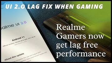 Realme UI 2.0 Lag Fix | Realme Android 11 lag fix | Realme Android 11 update hang issue for GAMERS