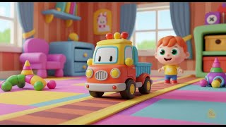 Маленький Грузовик Едет Zoom Zoom Zoom | Лучшие Детские Песенки и Потешки