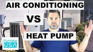 Air Conditioner vs Heat Pump  -  What's the difference and how to choose