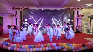 Junior KG Dance | Liztoz| | Preschool | Gandhimanagar | | 11th Annual Day 2023| | Paadatha Pattellam