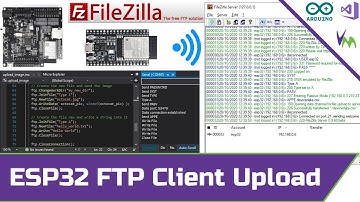 Using ESP32 FTP Arduino Client for File Uploads