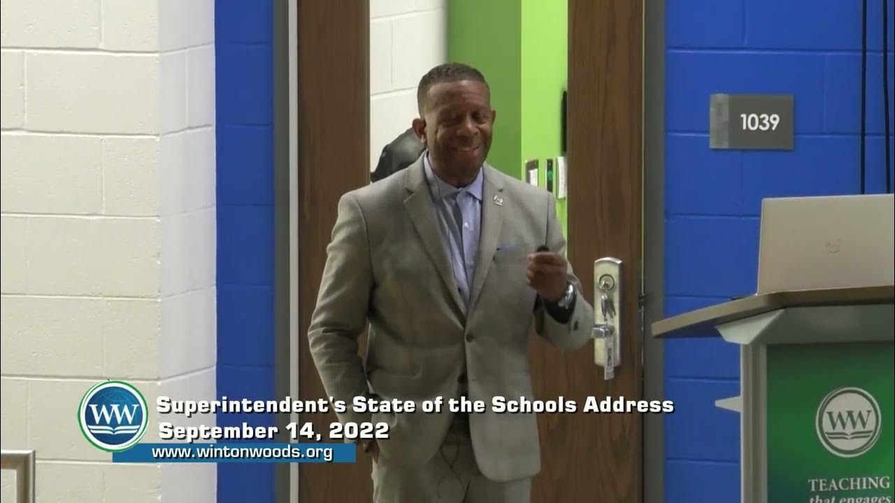 Winton Woods Superintendent's State of the Schools Address September