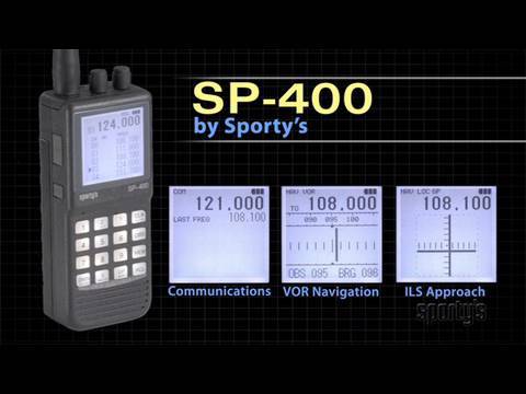 Sporty&#039;s SP-400 Nav/Com - The Ultimate Backup Aviation Radio!