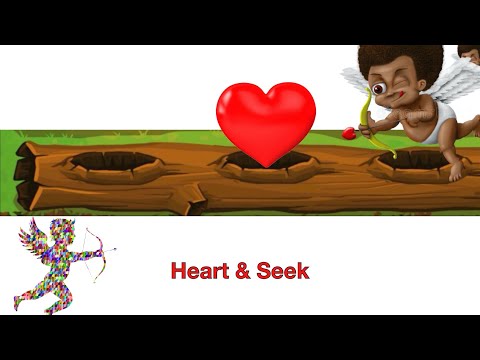 Heart and Seek | Catch the heart game | Fun PE valentines day workout