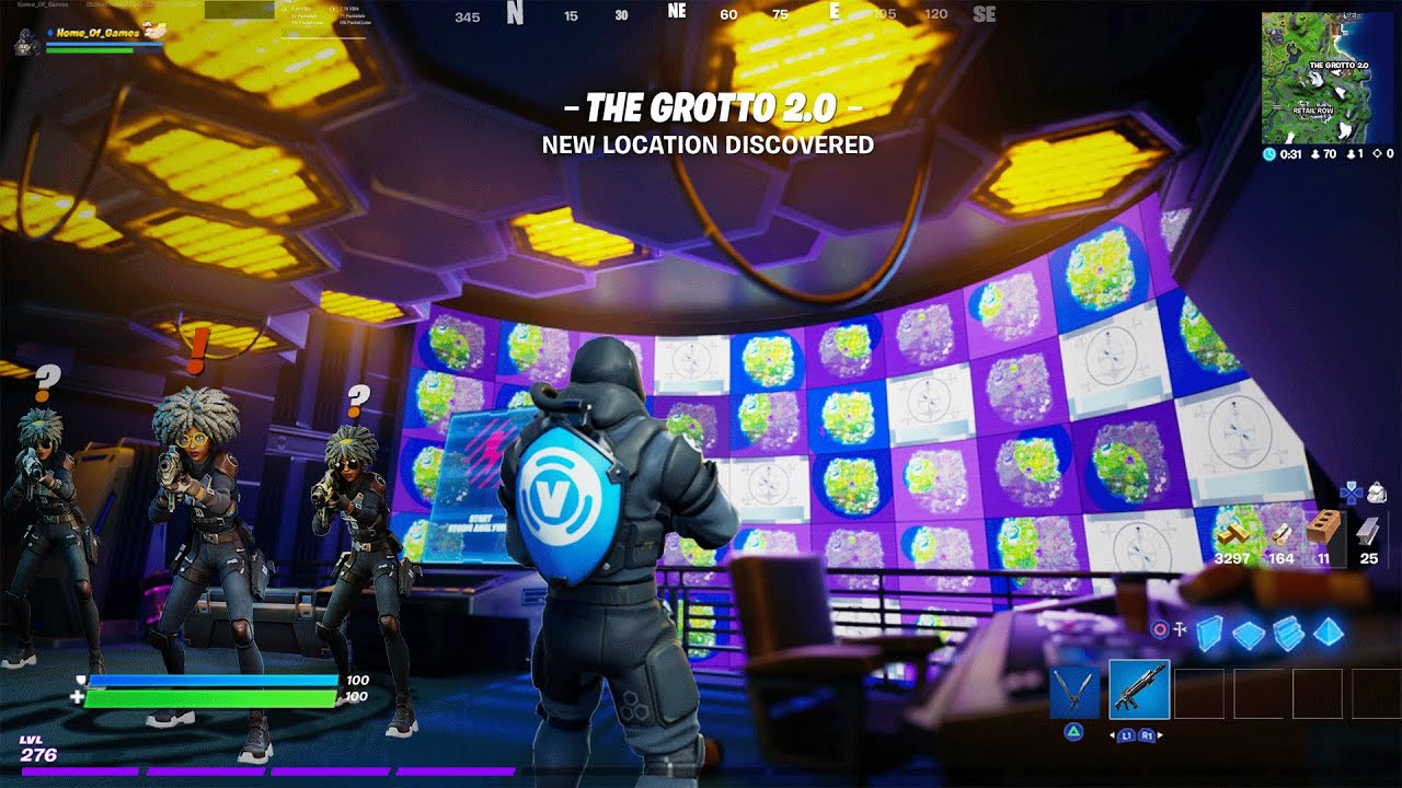 ⁣*THE GROTTO 2.0* released in Fortnite UPDATE!