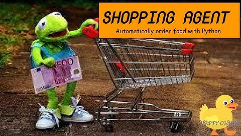 AUTOMATE GROCERY SHOPPING WITH PYTHON
