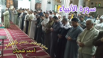 "قُلْ إِنَّمَا أُنذِرُكُم بِالْوَحْيِ" تلاوة خاشعة من سورة الأنبياء للشيخ:أحمدشعبان Surat Al-anbiya