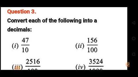 Decimals |Class 7 Maths |Exercise 3A question 3 and 4 |RS Aggarwal |Rahul Gupta