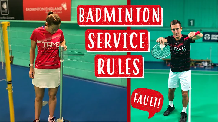 Badminton Service Rules - A quick and simple explanation of the 4 service rules in badminton! - DayDayNews