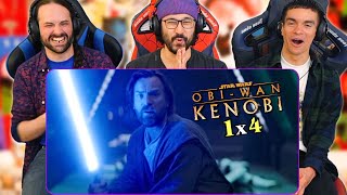 OBI-WAN KENOBI 1x4 REACTION!! Star Wars Episode 4 Breakdown & Review 