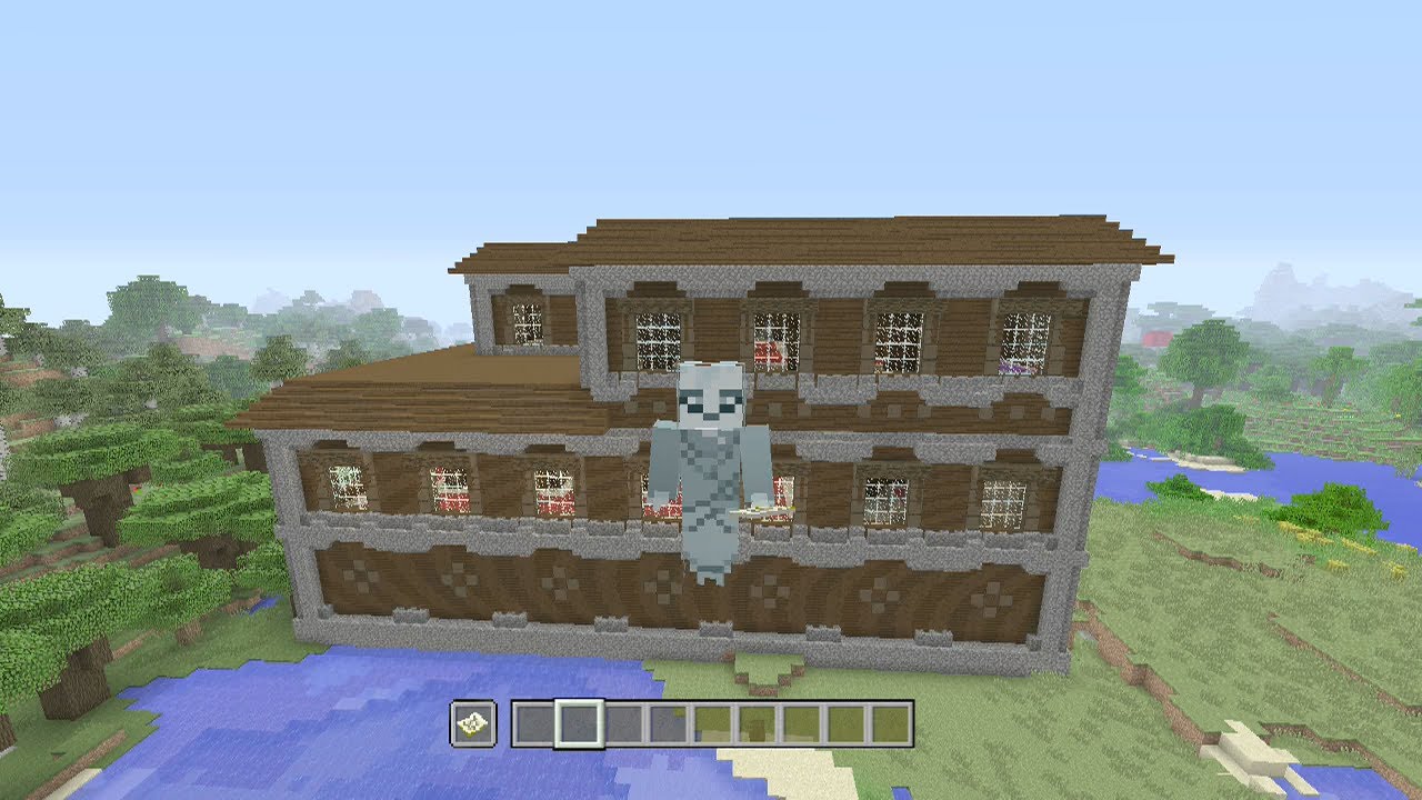 How To Spawn A House In Minecraft Xbox One