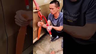 Smart technique to lock your car using simple tools #shorts