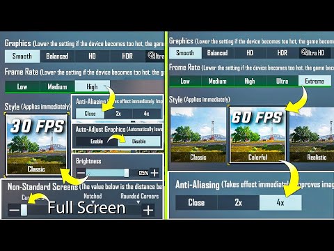 Best Graphics Setting Low Device U0026 High Device ?? ( No Lag )