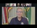 Gov. Ferguson gives a briefing on the state’s efforts to contain the Spokane wildfires