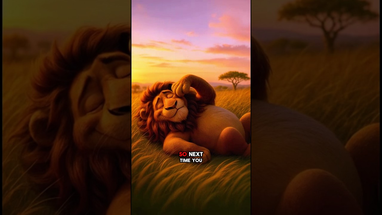 Part 6: LION LYING tactical napping! 