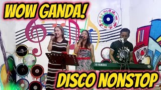 WOW GANDA! DISCO NONSTOP | LIVE BAND 2023 | REA, ARLIN & PRUDY JAM AT ZALDY MINI STUDIO